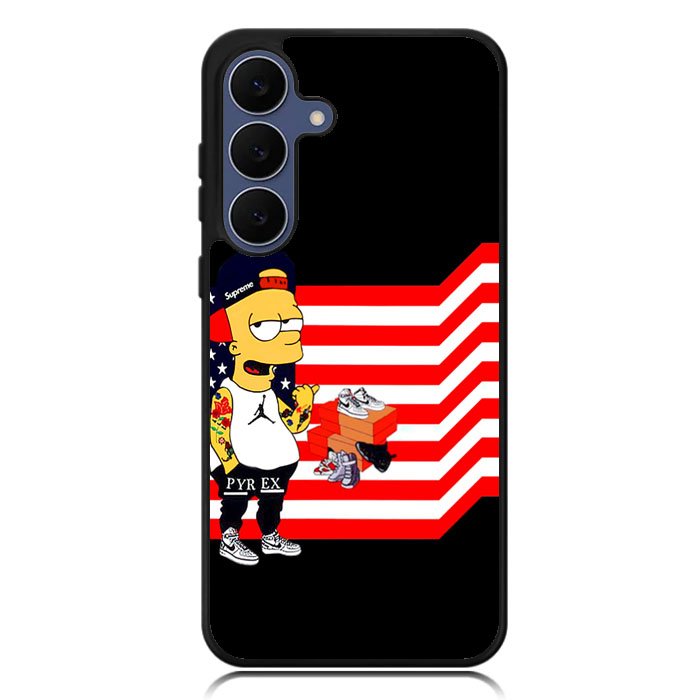 black bart simpson Samsung Galaxy S25 FE Case BC0614