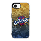Cleveland Cavaliers camo X6185 iPhone 17e Case