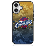 Cleveland Cavaliers camo X6185 iPhone 16 Case