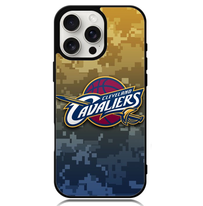 Cleveland Cavaliers camo X6185 iPhone 16 Pro Case