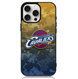 Cleveland Cavaliers camo X6185 iPhone 16 Pro Case