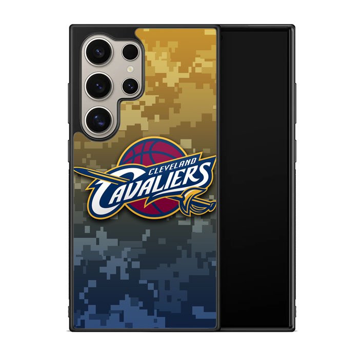 Cleveland Cavaliers camo X6185 Samsung Galaxy S25 Ultra 5G Case