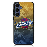 Cleveland Cavaliers camo X6185 Samsung Galaxy S25 FE Case