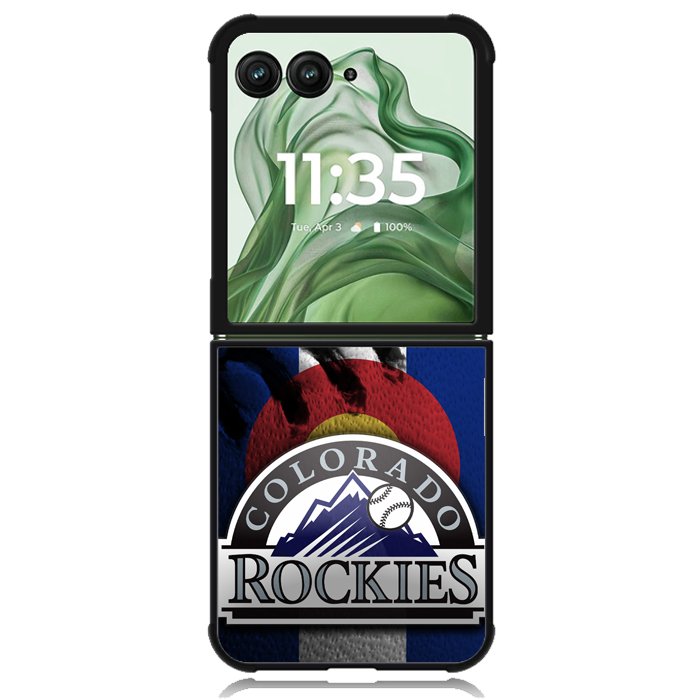 Colorado Rockies flag X6101 Motorola Moto Razr+ Plus 2024/2025 Case, Motorola Razr 50 Ultra/50s Ultra Case