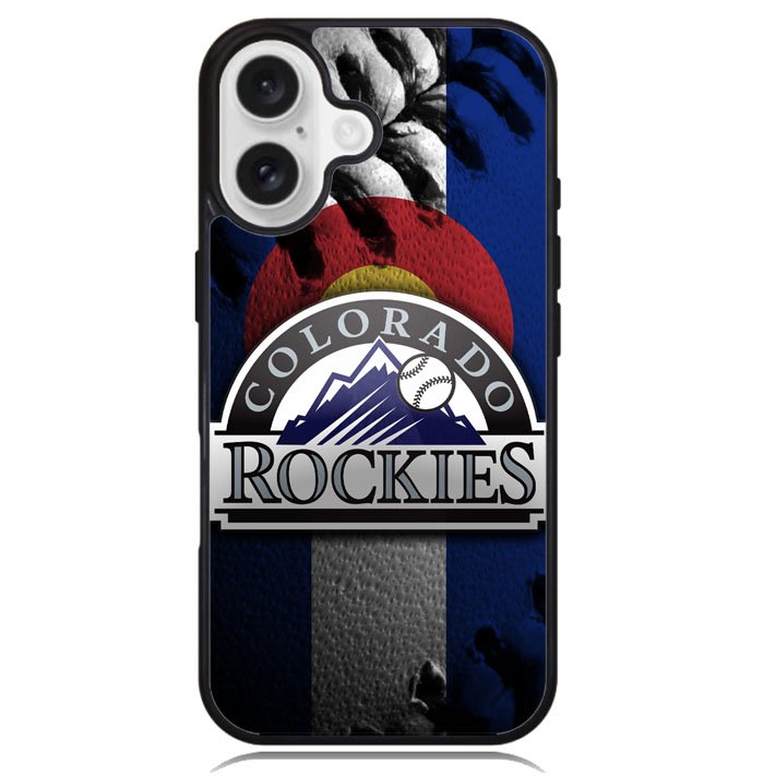 Colorado Rockies flag X6101 iPhone 16 Case