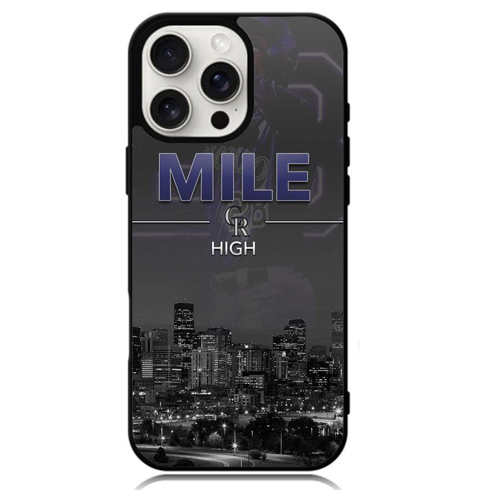 Colorado Rockies Johnson Case iPhone 16 Pro Max BC0615