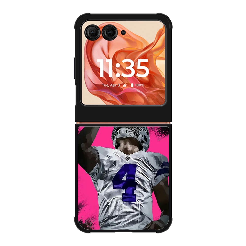 Dak Prescott Cowboys Motorola Moto Razr 2025/2024 , Moto Razr 60/50 Case BC0616