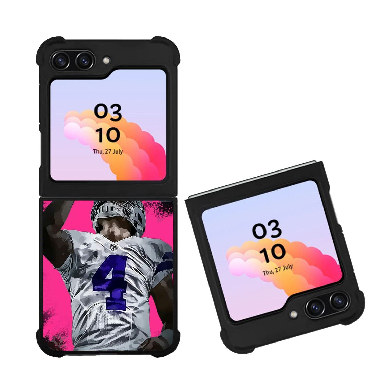 Dak Prescott Cowboys Case Samsung Galaxy Z Flip 5 5G BC0616