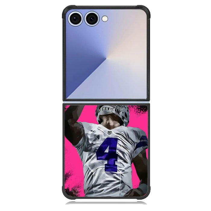 Dak Prescott Cowboys Samsung Galaxy Z Flip 7 Case BC0616