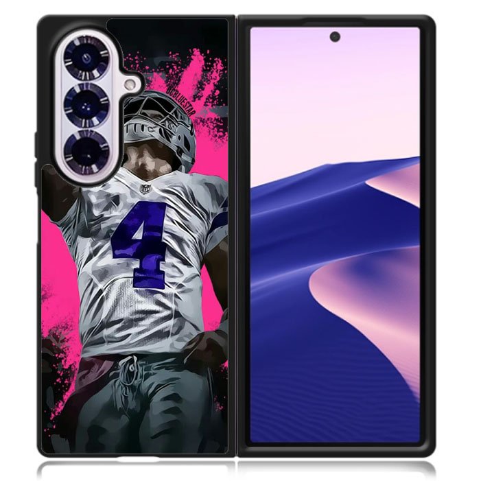 Dak Prescott Cowboys Samsung Galaxy Z Fold 7 5G Case BC0616
