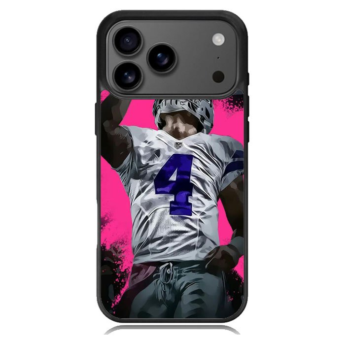 Dak Prescott Cowboys iPhone 17 Pro Case BC0616