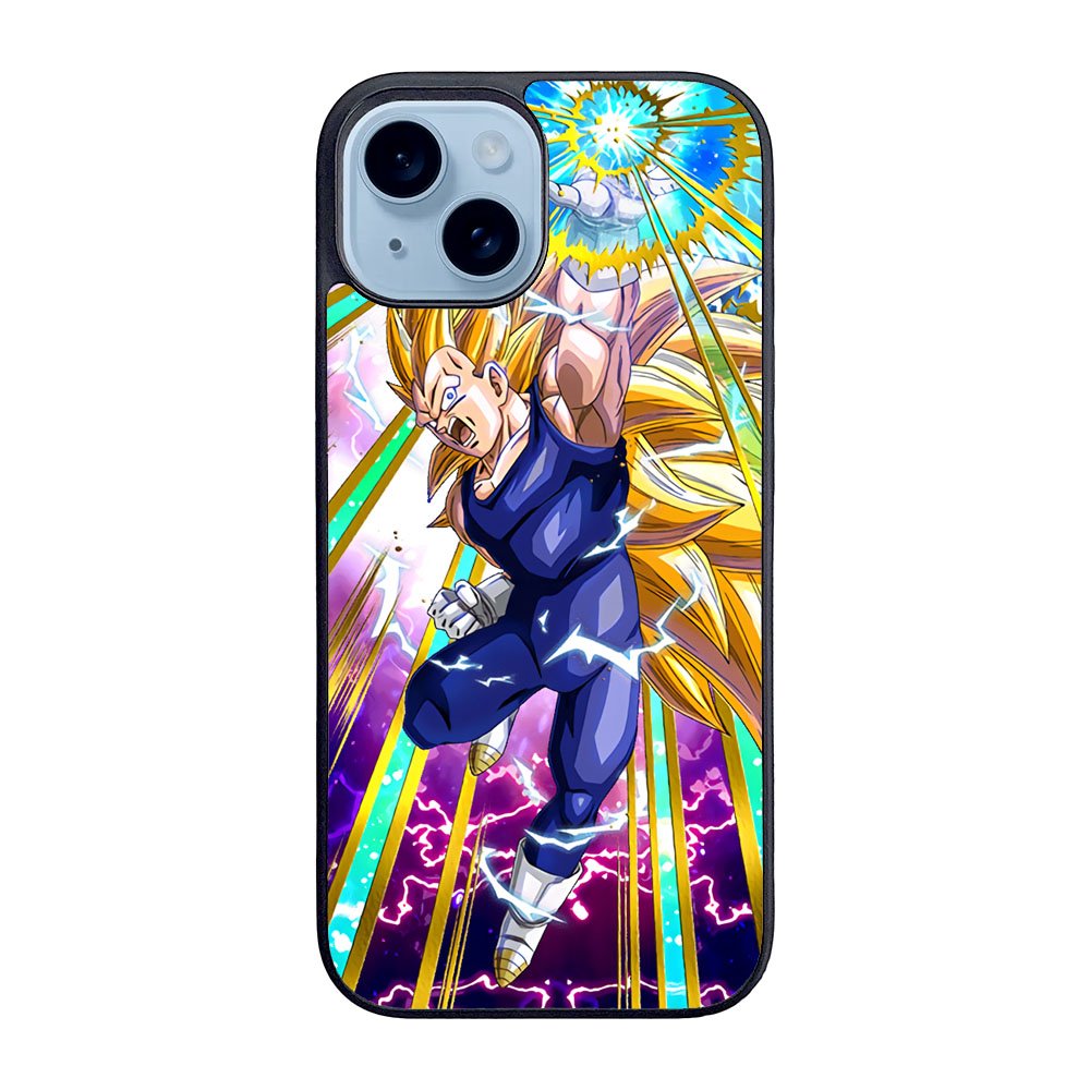 dbz dragonballz vegeta Case iPhone 15 Plus BC0686
