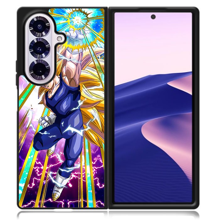 dbz dragonballz vegeta Samsung Galaxy Z Fold 7 5G Case BC0686