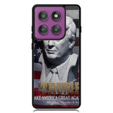 Donald Trump Quote X6110 Motorola Moto Edge 2025 | Moto Edge 60 Fusion | Moto Edge 60 Pro Case