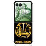 Golden state warriors X6114 Motorola Moto Razr+ Plus 2024/2025 Case, Motorola Razr 50 Ultra/50s Ultra Case