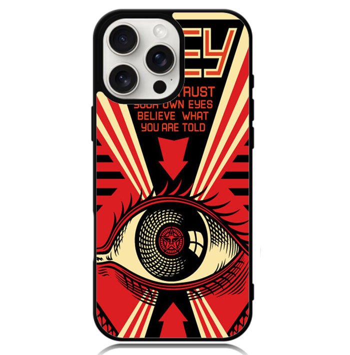 Graffiti Obey Logo X6192 iPhone 16 Pro Case