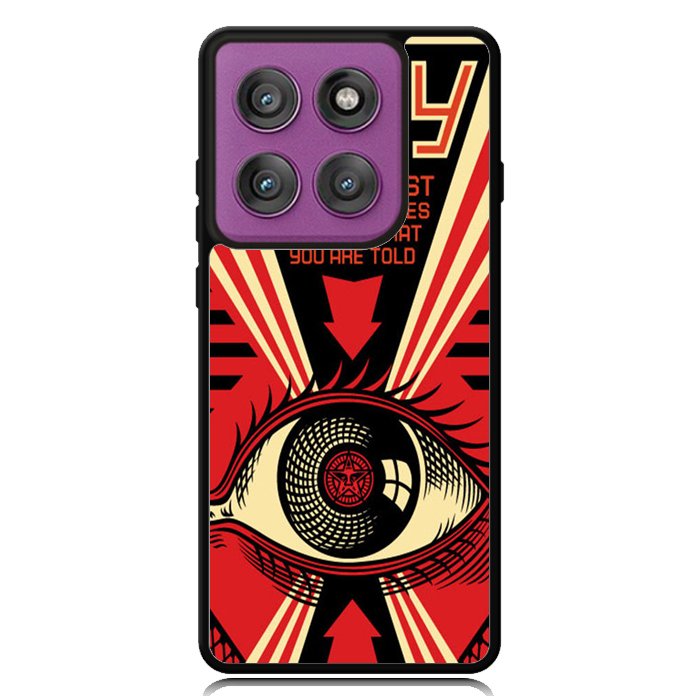 Graffiti Obey Logo X6192 Motorola Moto Edge 2025 | Moto Edge 60 Fusion | Moto Edge 60 Pro Case