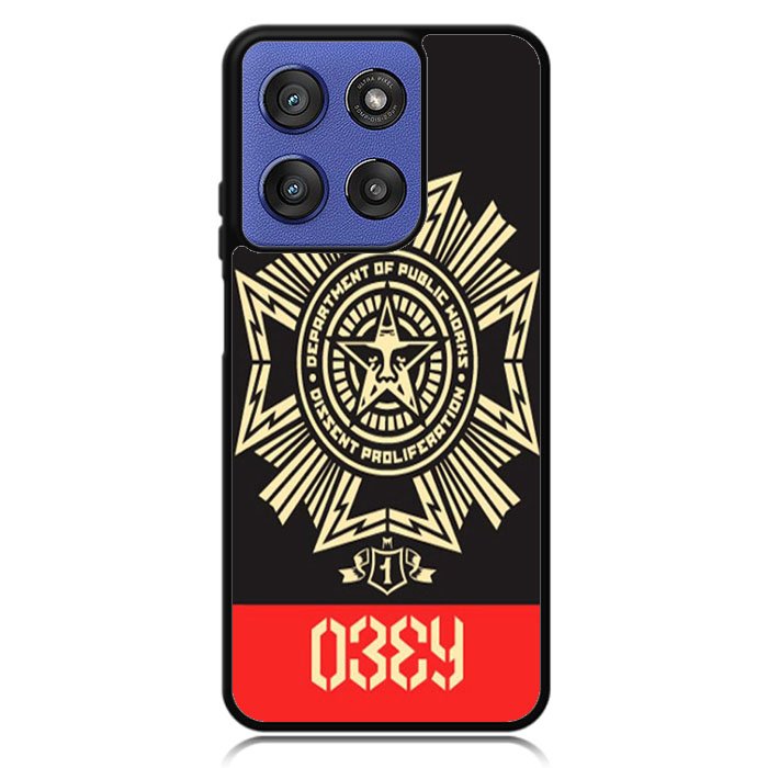 Graffiti Obey Wallpaper X6191 Motorola Moto G Stylus 5G 2025 Case