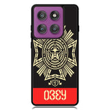 Graffiti Obey Wallpaper X6191 Motorola Moto Edge 2025 | Moto Edge 60 Fusion | Moto Edge 60 Pro Case