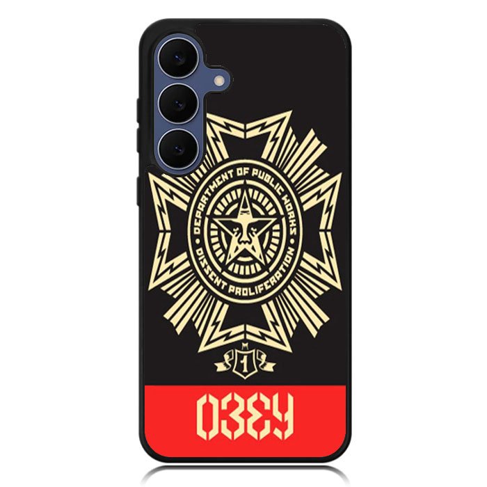 Graffiti Obey Wallpaper X6191 Samsung Galaxy S25 FE Case