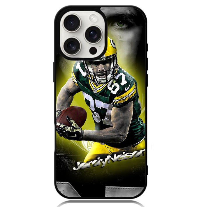 Jordy Nelson Green Bay Packers Case iPhone 16 Pro BC0624