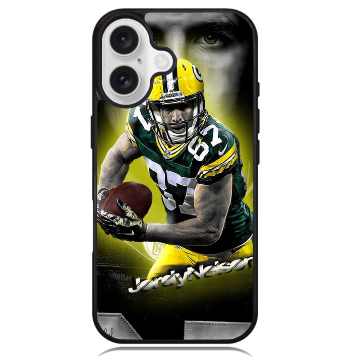 Jordy Nelson Green Bay Packers Case iPhone 16 BC0624