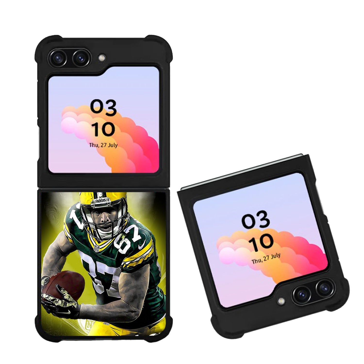 Jordy Nelson Green Bay Packers Case Samsung Galaxy Z Flip 5 5G BC0624