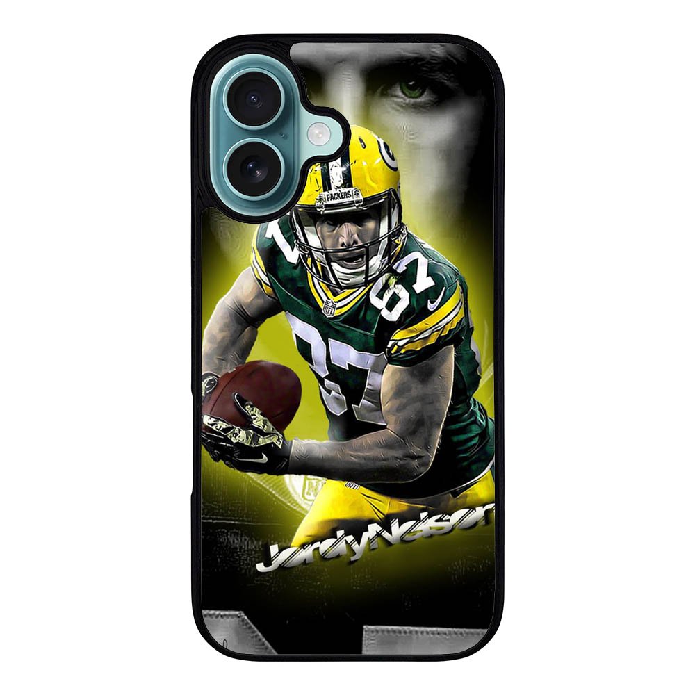 Jordy Nelson Green Bay Packers Case iPhone 16 Plus BC0624
