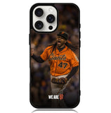 johnny cueto giants X6105 iPhone 16 Pro Max Case
