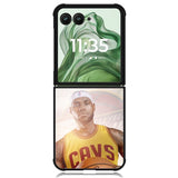Lebron James X6188 Motorola Moto Razr+ Plus 2024/2025 Case, Motorola Razr 50 Ultra/50s Ultra Case