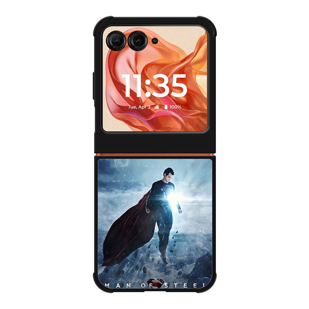 Man of Steel Motorola Moto Razr 2025/2024 , Moto Razr 60/50 Case BC0662