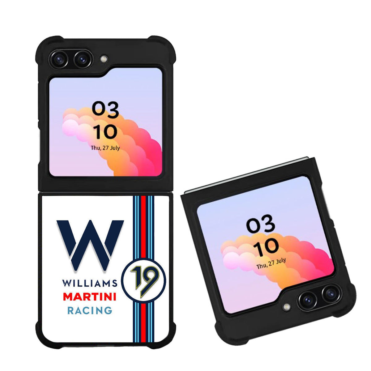 Martini Racing Stripes Case Samsung Galaxy Z Flip 5 5G BC0626