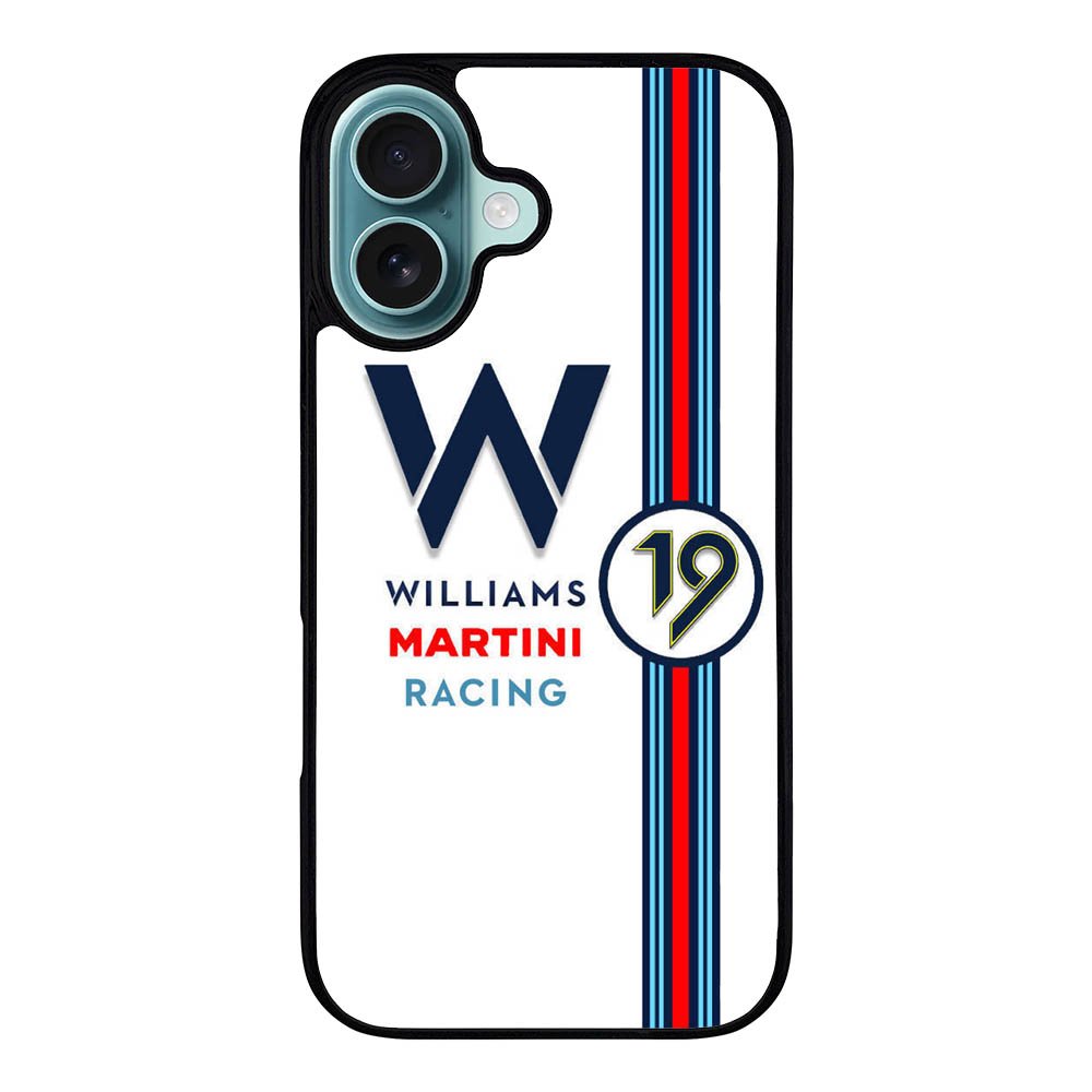 Martini Racing Stripes Case iPhone 16 Plus BC0626