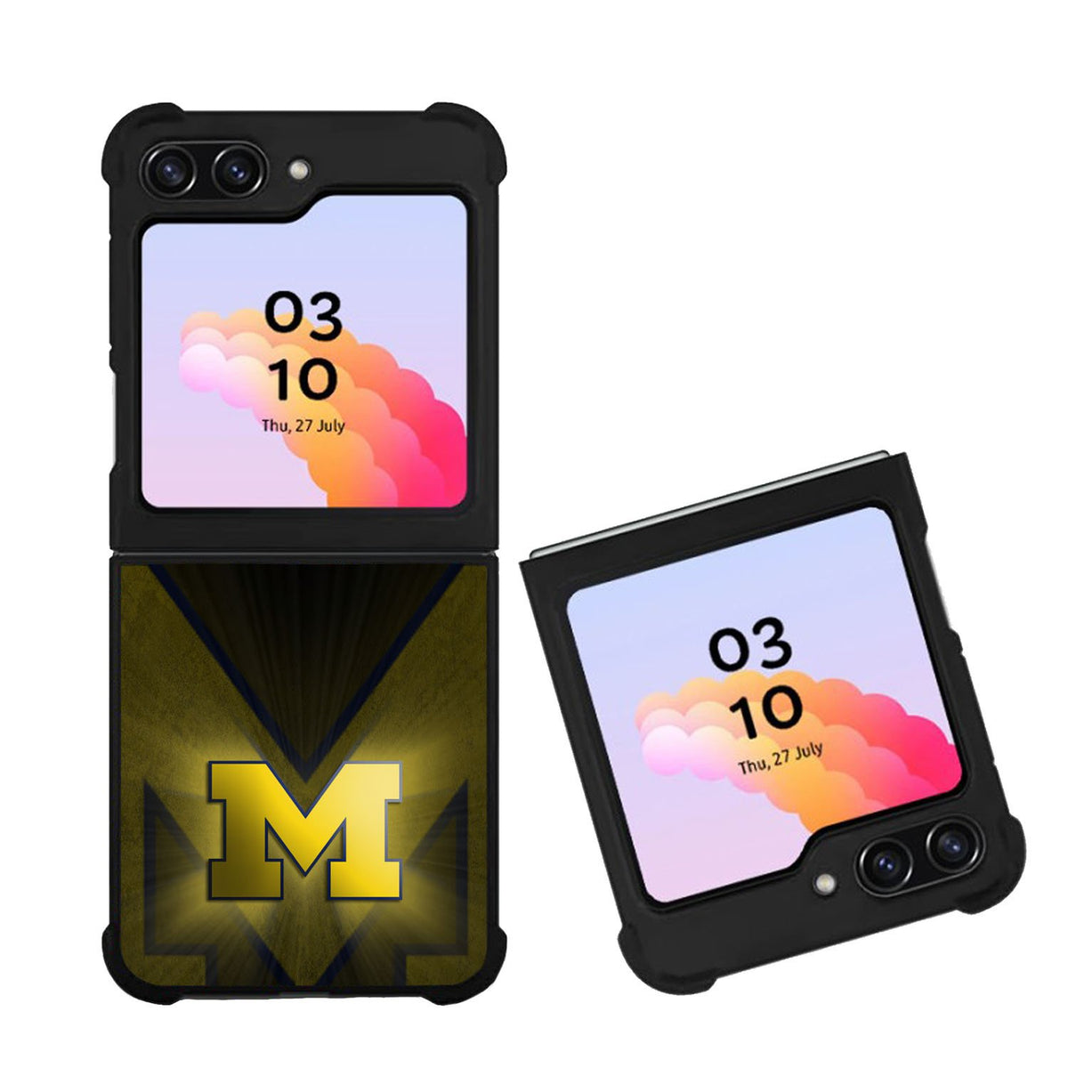 michigan wolverines logo Case Samsung Galaxy Z Flip 5 5G BC0697