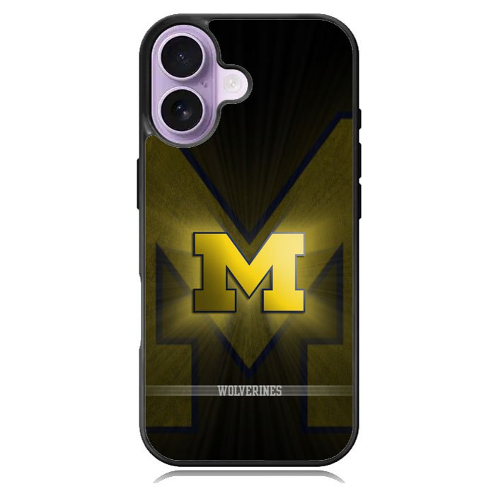michigan wolverines logo iPhone 17 Case BC0697