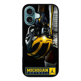 michigan wolverines Case iPhone 16 Plus BC0698