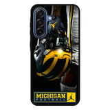 michigan wolverines Samsung Galaxy A17 5G Case BC0698
