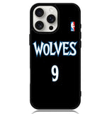 Minnesota Timberwolves Jersey X6167 iPhone 16 Pro Case