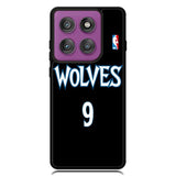 Minnesota Timberwolves Jersey X6167 Motorola Moto Edge 2025 | Moto Edge 60 Fusion | Moto Edge 60 Pro Case