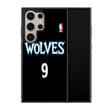 Minnesota Timberwolves Jersey X6167 Samsung Galaxy S25 Ultra 5G Case