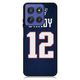 New England Patriots Brady X6152 Motorola Moto G Stylus 5G 2025 Case