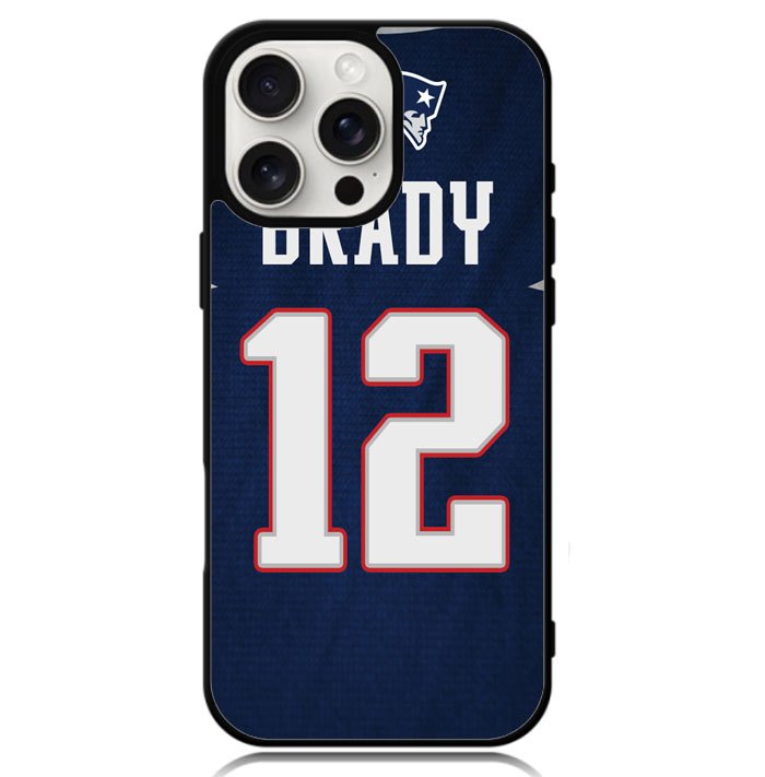 New England Patriots Brady X6152 iPhone 16 Pro Max Case