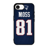 New England Patriots Randy Moss X6155 iPhone 17e Case