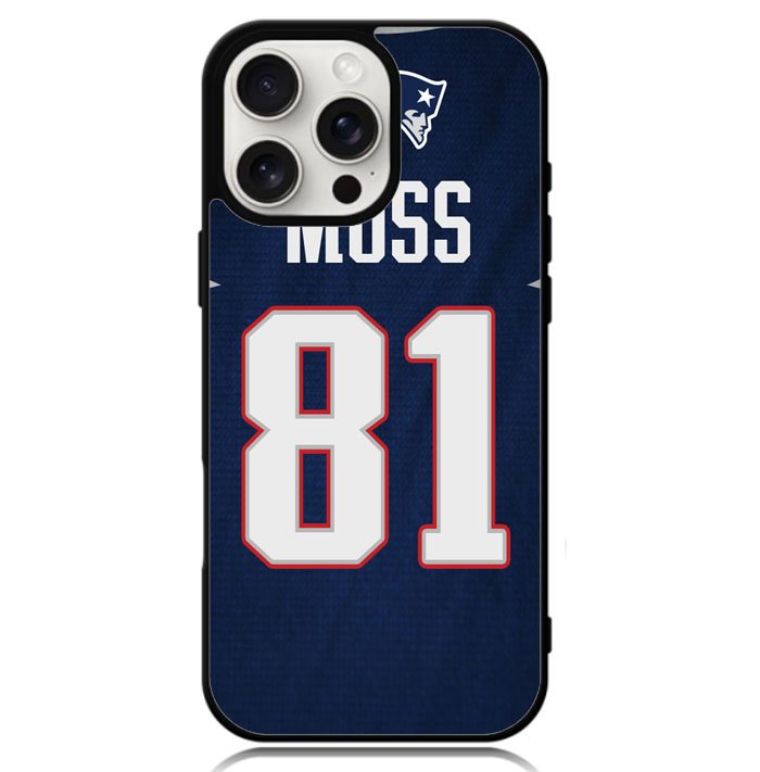 New England Patriots Randy Moss X6155 iPhone 16 Pro Max Case