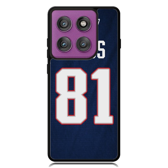 New England Patriots Randy Moss X6155 Motorola Moto Edge 2025 | Moto Edge 60 Fusion | Moto Edge 60 Pro Case
