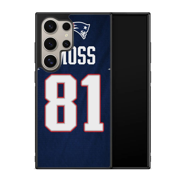New England Patriots Randy Moss X6155 Samsung Galaxy S25 Ultra 5G Case