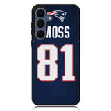 New England Patriots Randy Moss X6155 Samsung Galaxy S25 FE Case