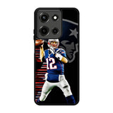 New England Patriots Tom Brady Motorola Moto G 5G 2025 Case FE4528
