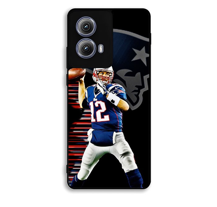 New England Patriots Tom Brady Motorola Moto Edge 2024 Case FE4528