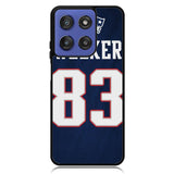 New England Patriots Wes Welker X6154 Motorola Moto G Stylus 5G 2025 Case